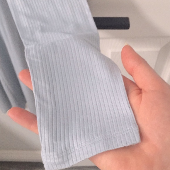 🩷3 for $20🩷 Blue ribbed mini dress - Picture 4 of 7